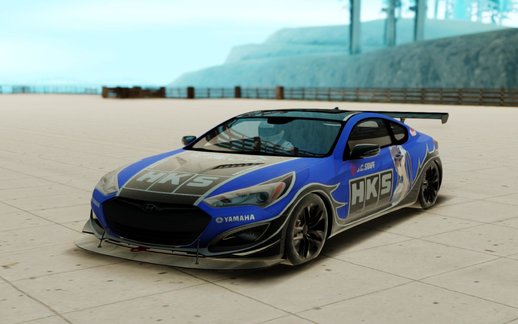 Hyundai Genesis Coupe HKS 