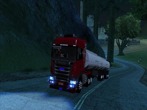 Scania R580 + Bitrem Oleo Vegetal Facchini