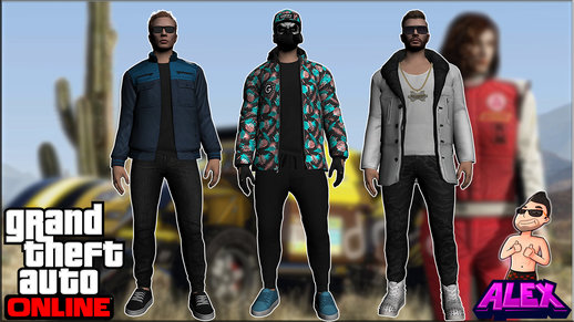 Pack de Skin de GTA V Online (con Normalmap) #4