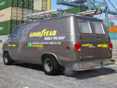 Real Van Advertisements for Durzo's Chevrolet G20 Construction Van v1.0