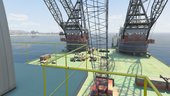 Oil Rig Dual Crane-Vessel v2  (add-on)