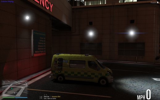 A NEW UK AMBULANCE 