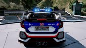 Honda Civic Type R Police Nationale