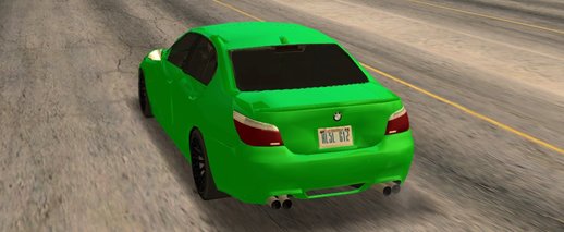 BMW M5 low-poly (1MB) HQ mod