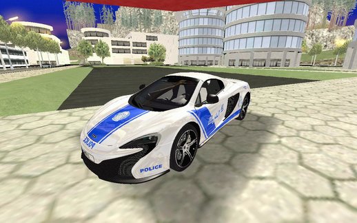 McLaren 650S Spyder Algeria Police v1.0