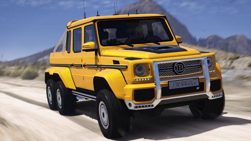 BRABUS 700 G63 AMG 6x6 (Add-on/Replace)