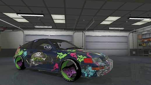 Honda CRX Dedsec Edition [Addon/Replace]