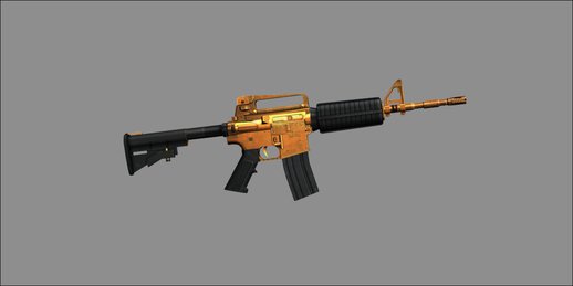 Golden M4A1