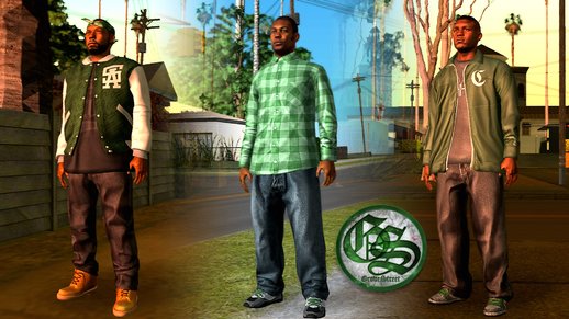 GTA V - Grove Street Members