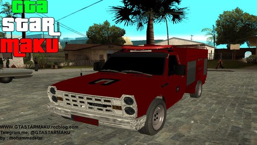 Nissan 1998 Pickup Firetruck