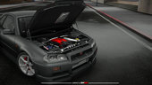 Nissan Skyline GTR R-34 Stock 