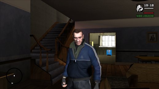 Niko Bellic in Blue Jacket