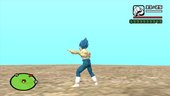 Vegeta Super Sayayin Blue Damaged