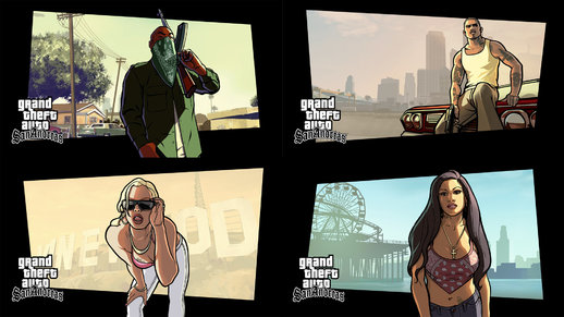 GTA V Style Loadscreens [San Andreas]