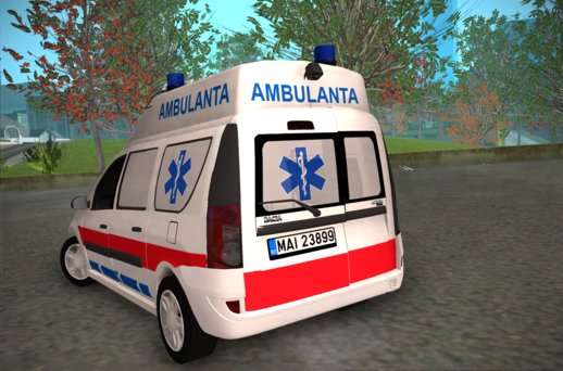 Dacia Logan MCV Ambulanta