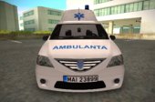 Dacia Logan MCV Ambulanta