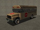 GTA V Vapid School Bus Los Angeles v1.0