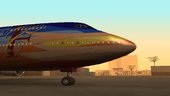 Boeing 747-400 Singapore Airlines (Tropical Megatop Livery)