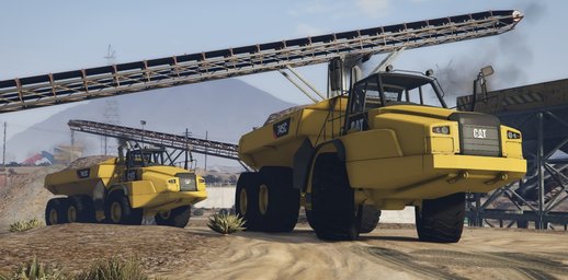 2018 Caterpillar 745C Offroad Dump Truck [ ADD-ON]