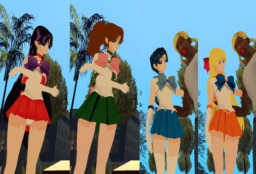 Sailor Mercury Sailor Mars Sailor Jupiter Sailor Venus