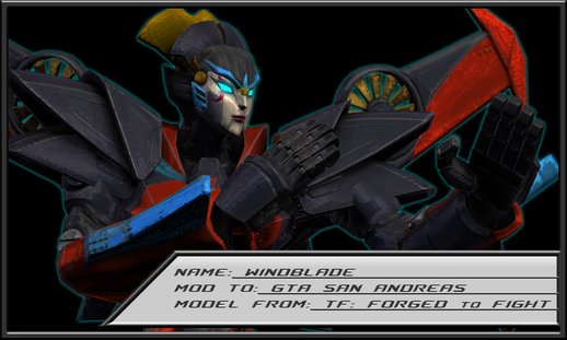 WindBlade (TRANSFORMERS: Forged to Fight)