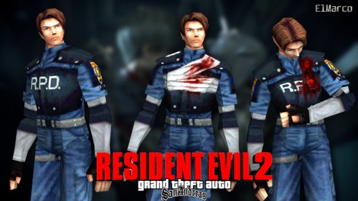 RE2 Leon Kennedy PSX Skin Pack