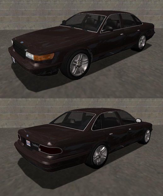 Ford Crown Victoria (Stanier style) 1992 & 2007 Pack v1.0