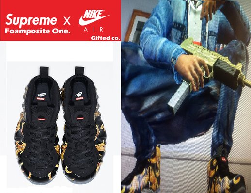 Supreme X Nike Air Foamposite One