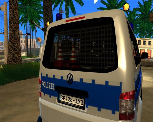 Volkswagen T5 German Police