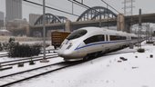 China Railways High-speed train CRH3C 和谐号CRH3C型电力高速动车组 [Add-On]