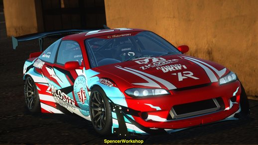 Nissan Silvia S15 Rocket Bunny BSI Drift Team