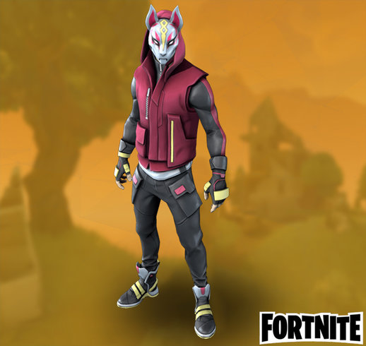 Fortnite Drift Outfit Tier #4 (con Normalmap)