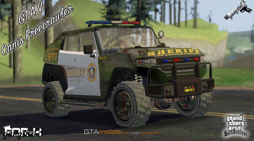 GTA V Canis Freecrawler (police)