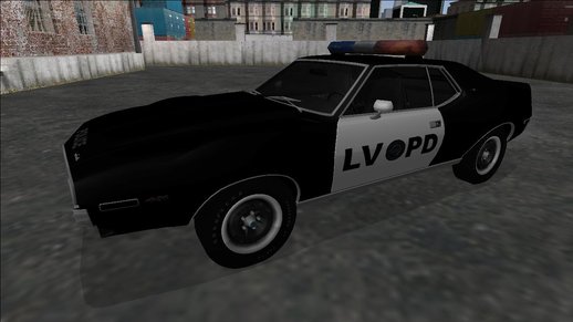 1971 AMC Javelin AMX 401 Police LVPD