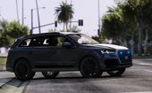 Audi Q7 Police / Politie Unmarked [ELS | Replace] [US plates | Dutch plates | No plates]