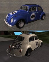 1963 Volkswagen Beetle Ragtop Sedan (Herbie style) v1.0