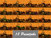 GTA V Western Motorcycle Zombie Chopper Con Paintjobs