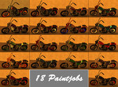 GTA V Western Motorcycle Daemon Con Paintjobs