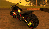 GTA V Western Motorcycle Nightblade Con Paintjobs