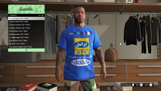 Esteghlal T-shirt 97-98 (New Update)