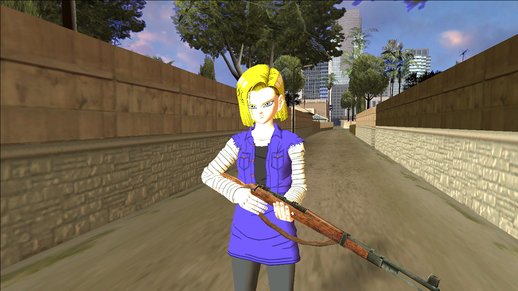 DBXV2 Android 18 (Lazuli)