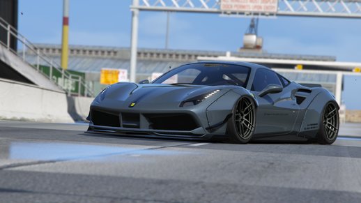 Ferrari 488 GTB 2015 LB Works