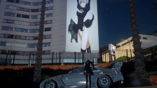 Nier Automata Billboard