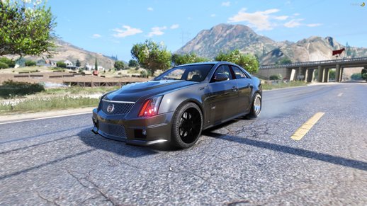 Big Tire Twin Turbo 2012 Cadillac CTS-V [FIVEM]