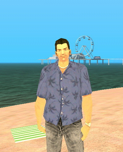 Tommy Vercetti Default Skin Retextured