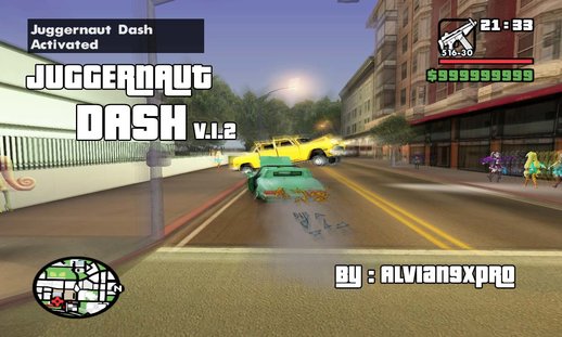 Juggernaut Dash v.1.2 (PC) ( Reset car like NFS and Speedbreaker )