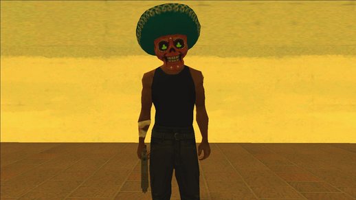 Mariachi Skull Mask For CJ