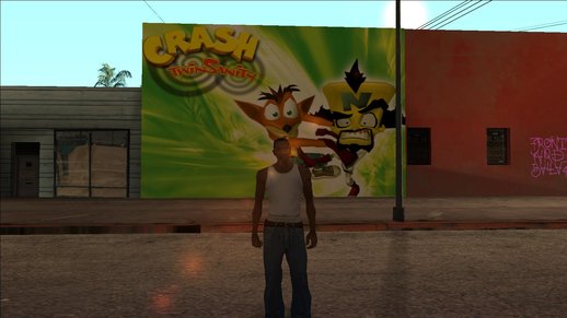 Crash Twinsanity Wall GTA SA