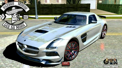 Mercedes Benz SLS500 AMG (only dff)