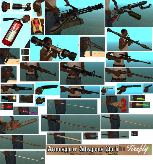 90s Atmosphere Weapons Pack Reborn 3.0